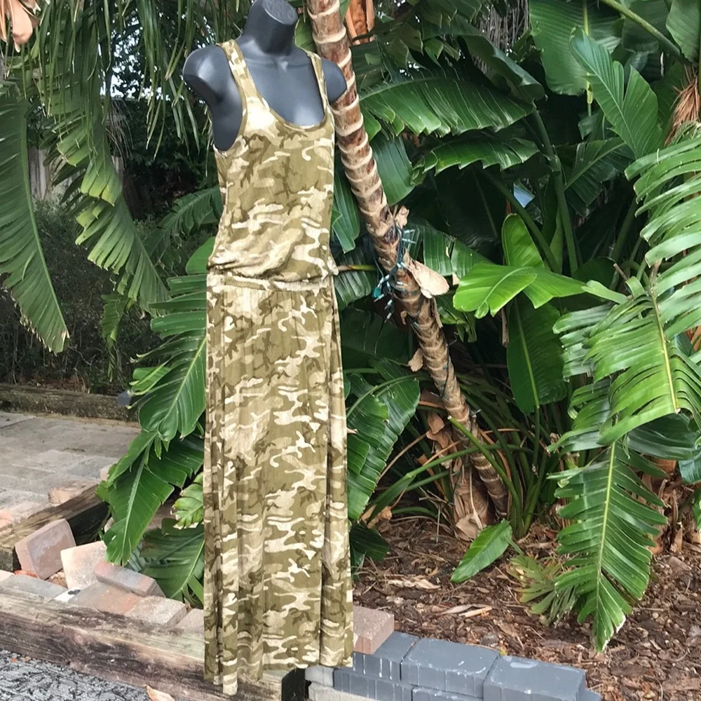 Michael Kors column maxi dress